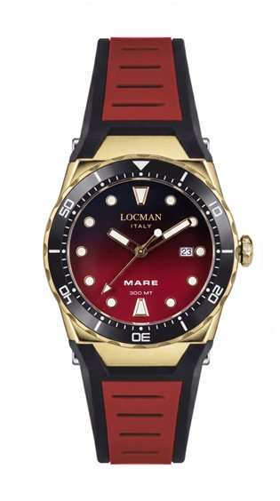 Reloj Locman Hombre MARE 300MT in Acero 0563Y32Y-YYKRYGSR - 0563Y32Y-YYKRYGSR